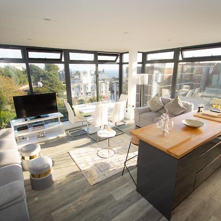 * Panoramic Penthouse With Sea & City Views Μπόρνμουθ Εξωτερικό φωτογραφία